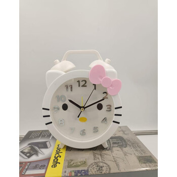 Hello Kitty Dizaynlı Stolüstü Budilnik – Uşaqlar Üçün Sevimli və Funksional Saat