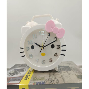 Hello Kitty Dizaynlı Stolüstü Budilnik – Uşaqlar Üçün Sevimli və Funksional Saat
