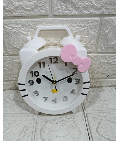 Hello Kitty Dizaynlı Stolüstü Budilnik – Uşaqlar Üçün Sevimli və Funksional Saat
