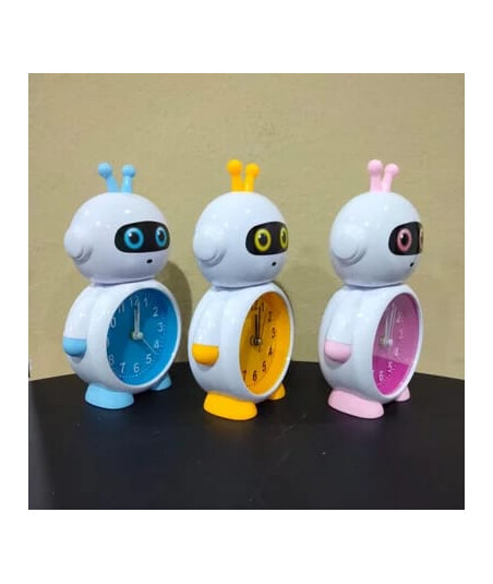 Sevimli Robot Dizaynlı Budilnik Saatı – Funksional və Dekorativ İstifadə Üçün