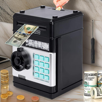 Kodlu Qumbara – Uşaqlar üçün Şifrəli Mini ATM Qumbarası