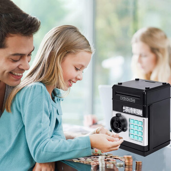 Kodlu Qumbara – Uşaqlar üçün Şifrəli Mini ATM Qumbarası