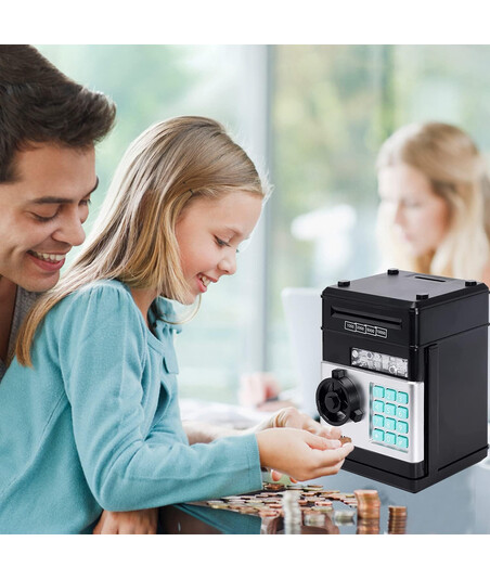 Kodlu Qumbara – Uşaqlar üçün Şifrəli Mini ATM Qumbarası