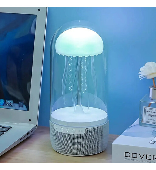 Meduza Dizaynlı Stolüstü LED Lampa – Rəngarəng İşıq Effektləri ilə Rahatlaşdırıcı Atmosfer