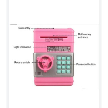 Kodlu Qumbara – Uşaqlar üçün Şifrəli Mini ATM Qumbarası