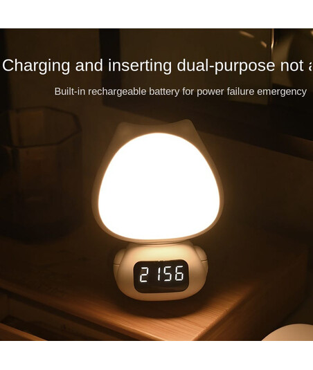 LED Lampa və Elektron Saat – Uzaqdan İdarəetməli