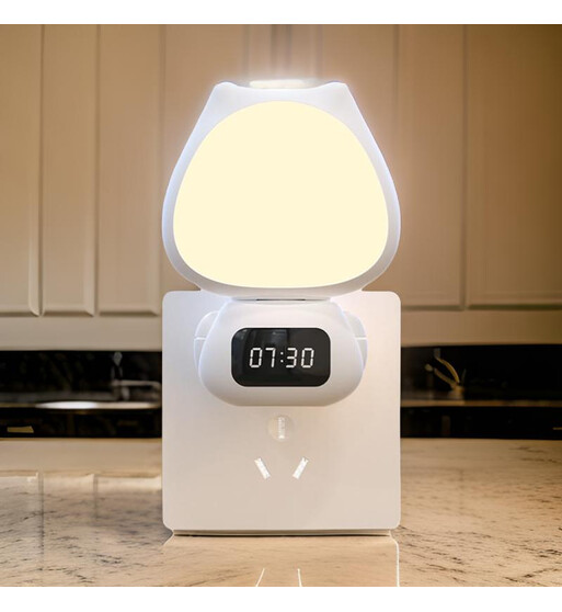 LED Lampa və Elektron Saat – Uzaqdan İdarəetməli