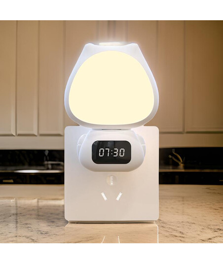 LED Lampa və Elektron Saat – Uzaqdan İdarəetməli