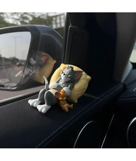 Tom və Jerry Maşın Suveniri – Sevimli Animasiya Fiqurları