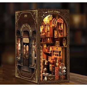 DIY Kitab Rəfi Dekoru ("Book Nook") | LED İşıqlı Miniatür Ev | dopamin.az