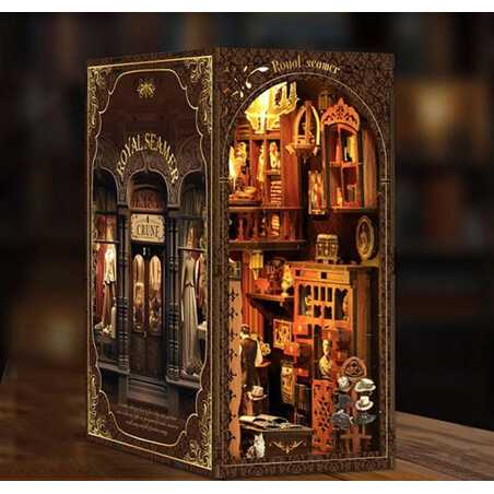 DIY Kitab Rəfi Dekoru ("Book Nook") | LED İşıqlı Miniatür Ev | dopamin.az